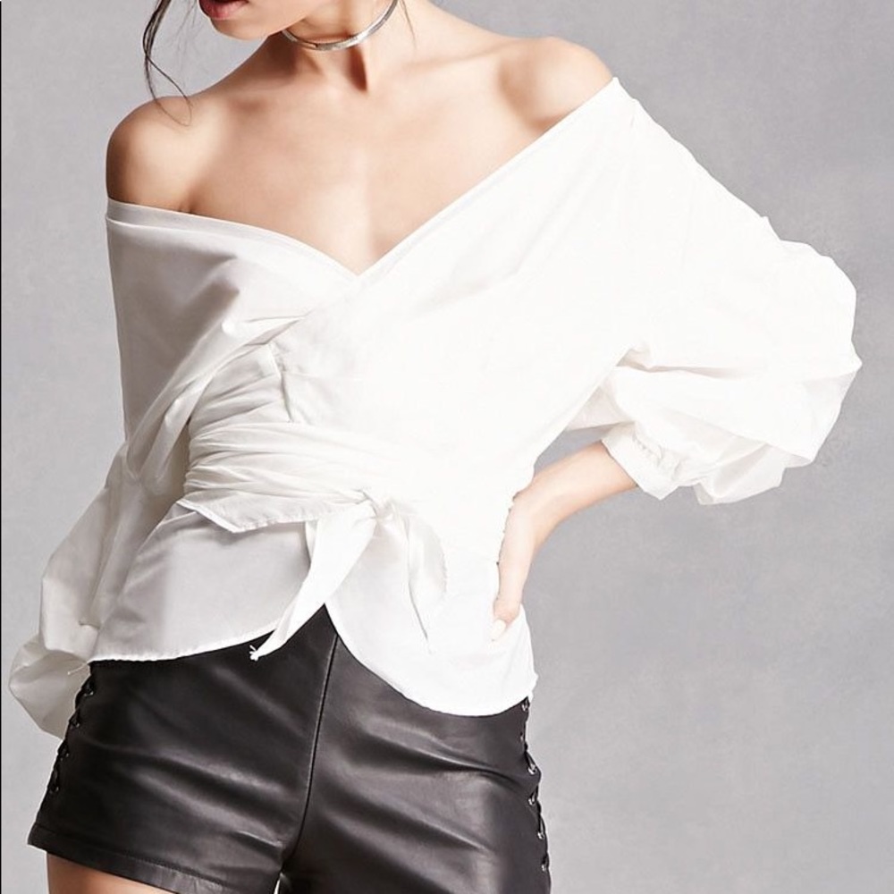 Forever 21 Wrap Top